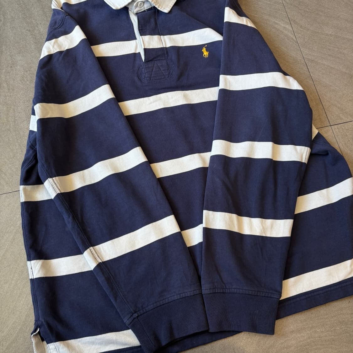 폴로 정품 스트라이프 럭비 티셔츠 상품이미지9
