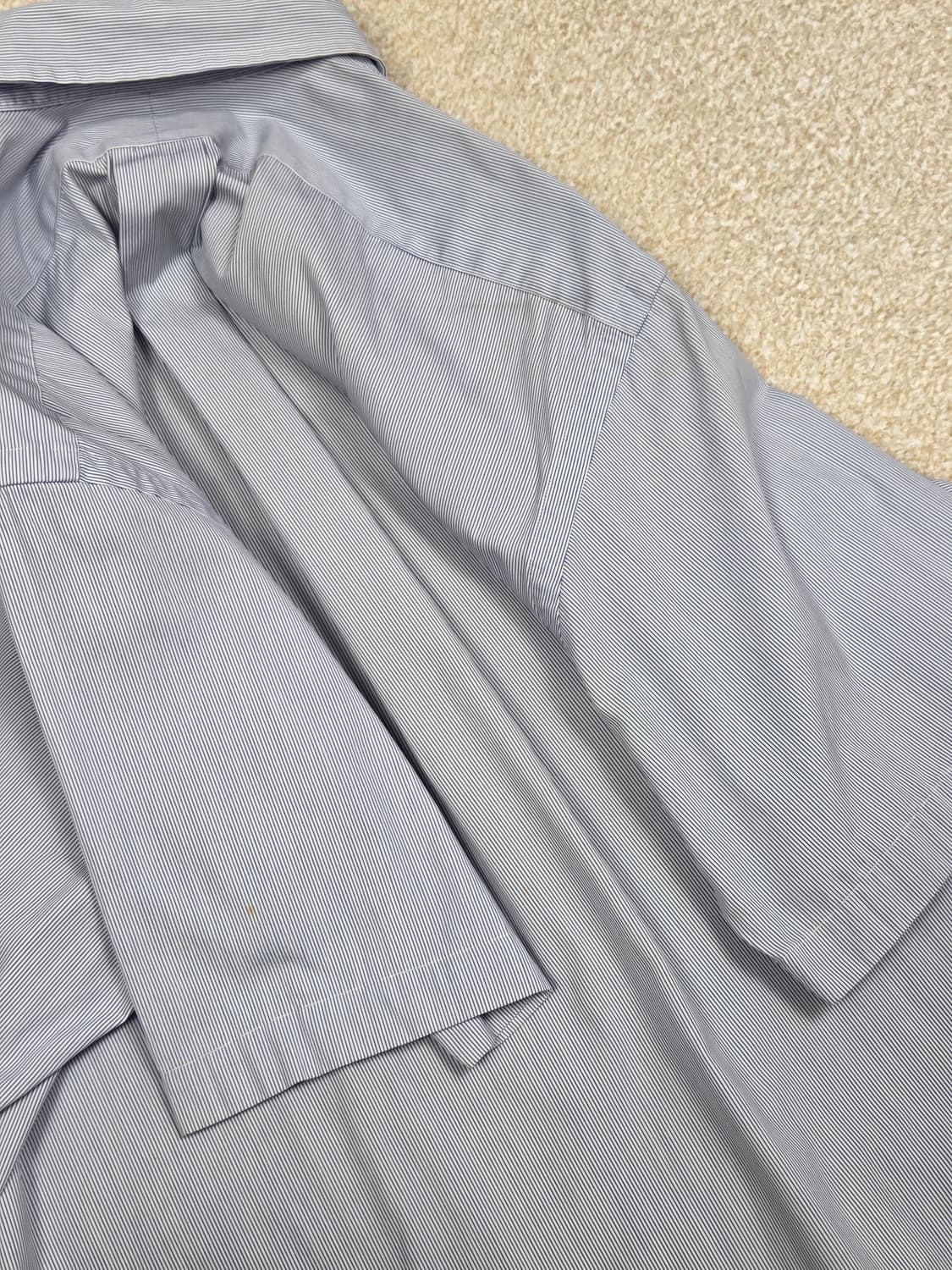 [폴로 랄프로렌] 커스텀핏 핀 스트라이프 반팔 셔츠 | S00109 상품이미지10