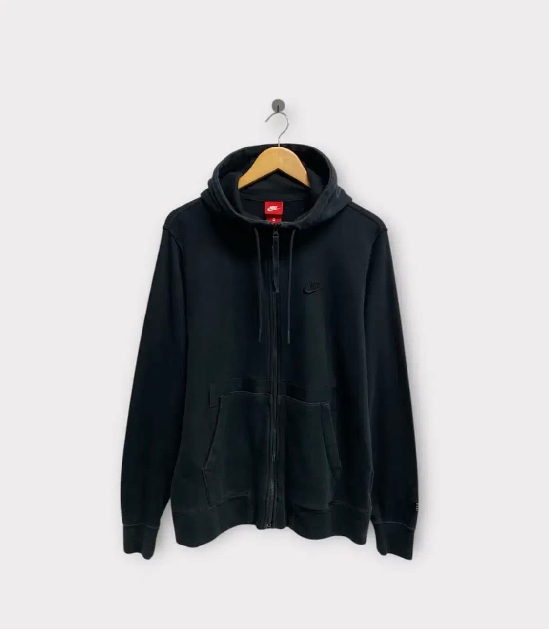 나이키 스우시 블랙 후드집업 XL 상품이미지1