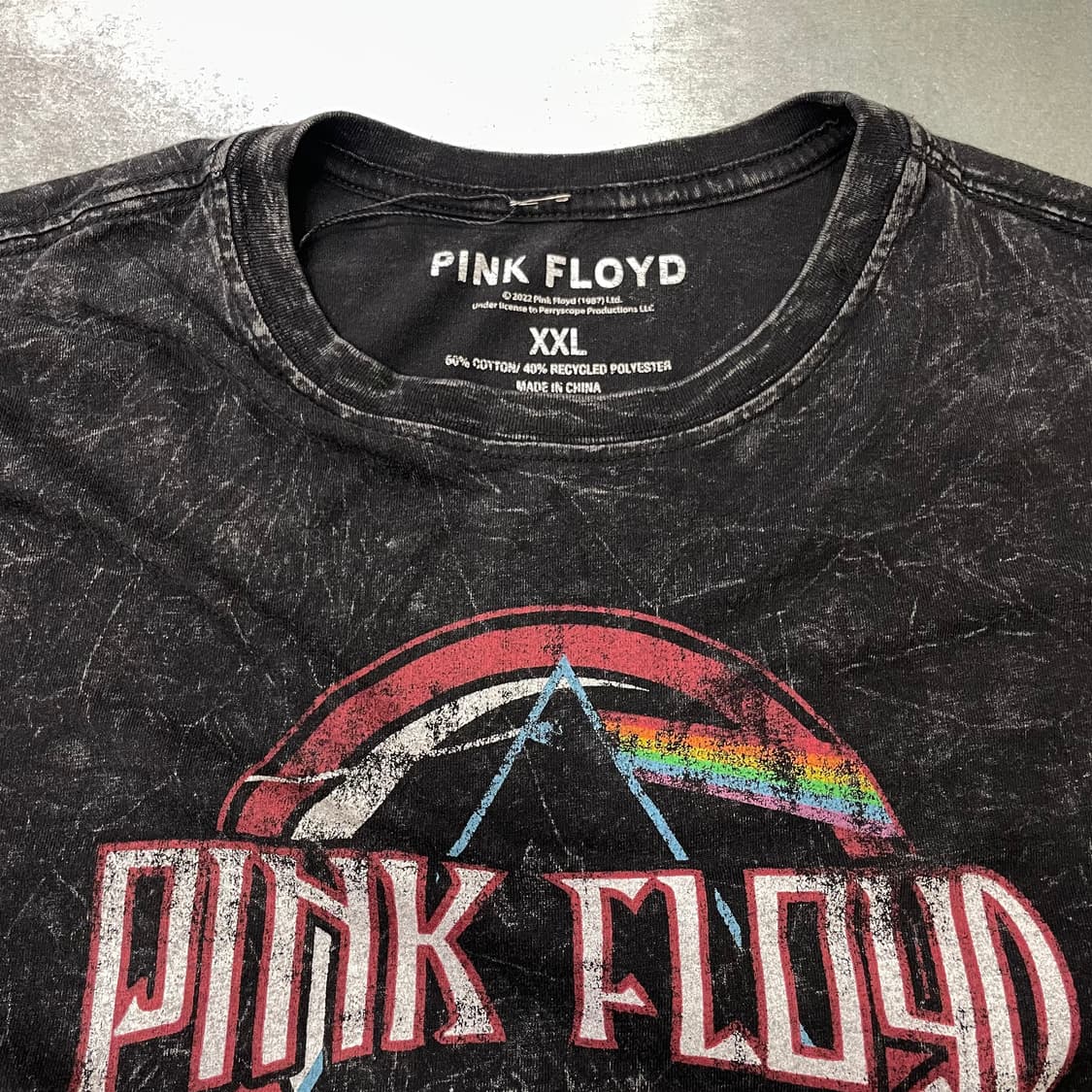 (2XL) Pink Floyd 핑크 플로이드 빈티지 프린팅 반팔티 상품이미지7