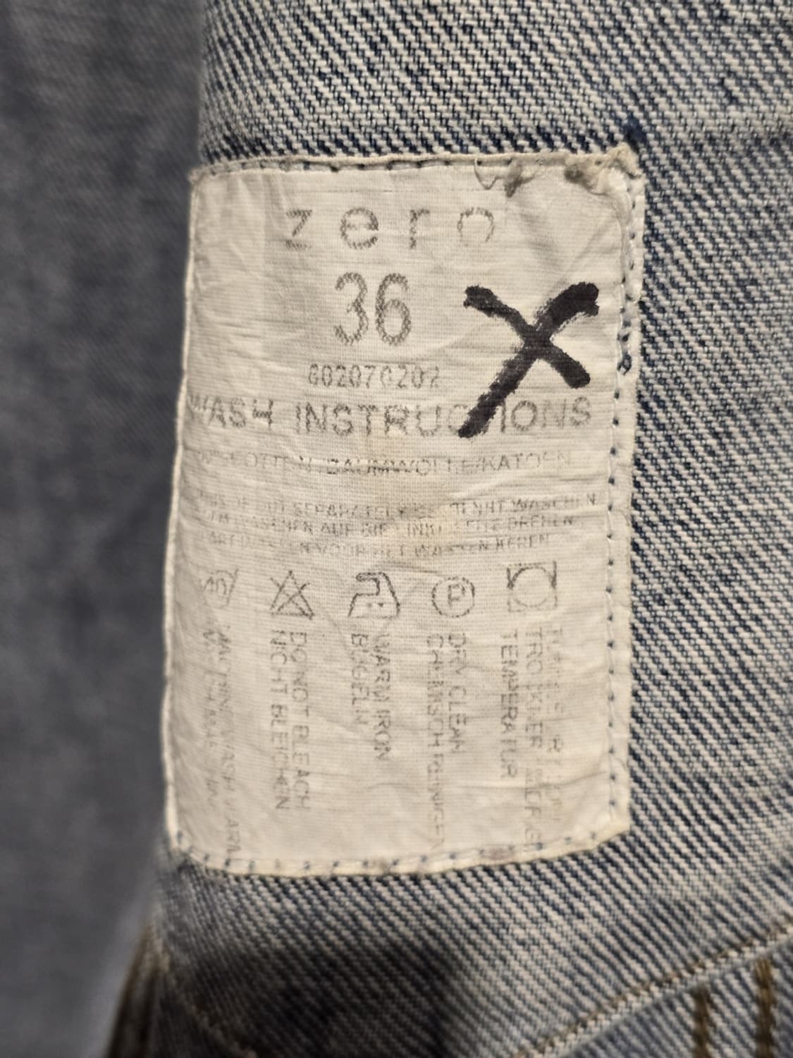 ZERO Denim Long Jacket 상품이미지6