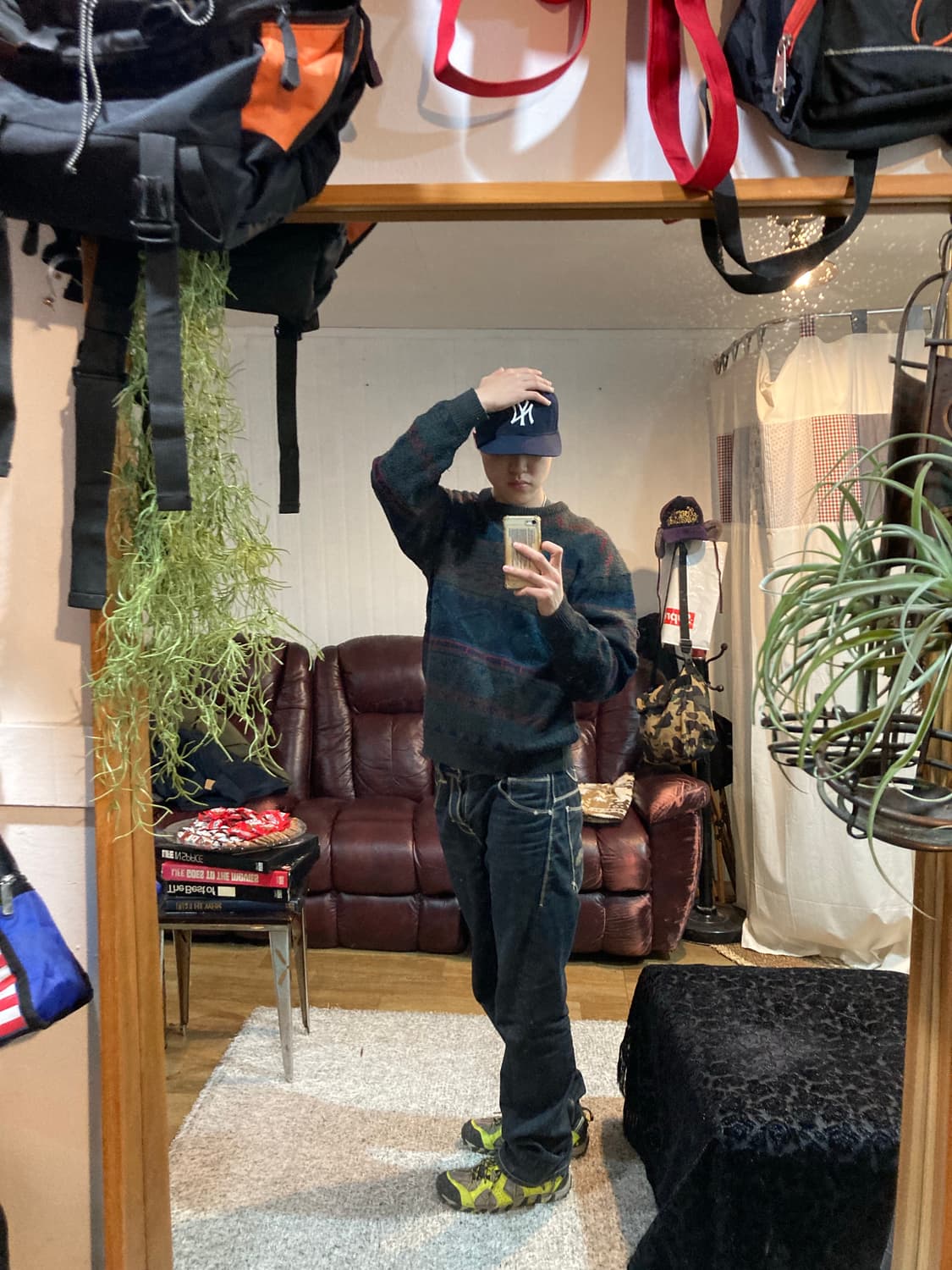 JPN vtg 노르딕 패턴 니트 상품이미지2