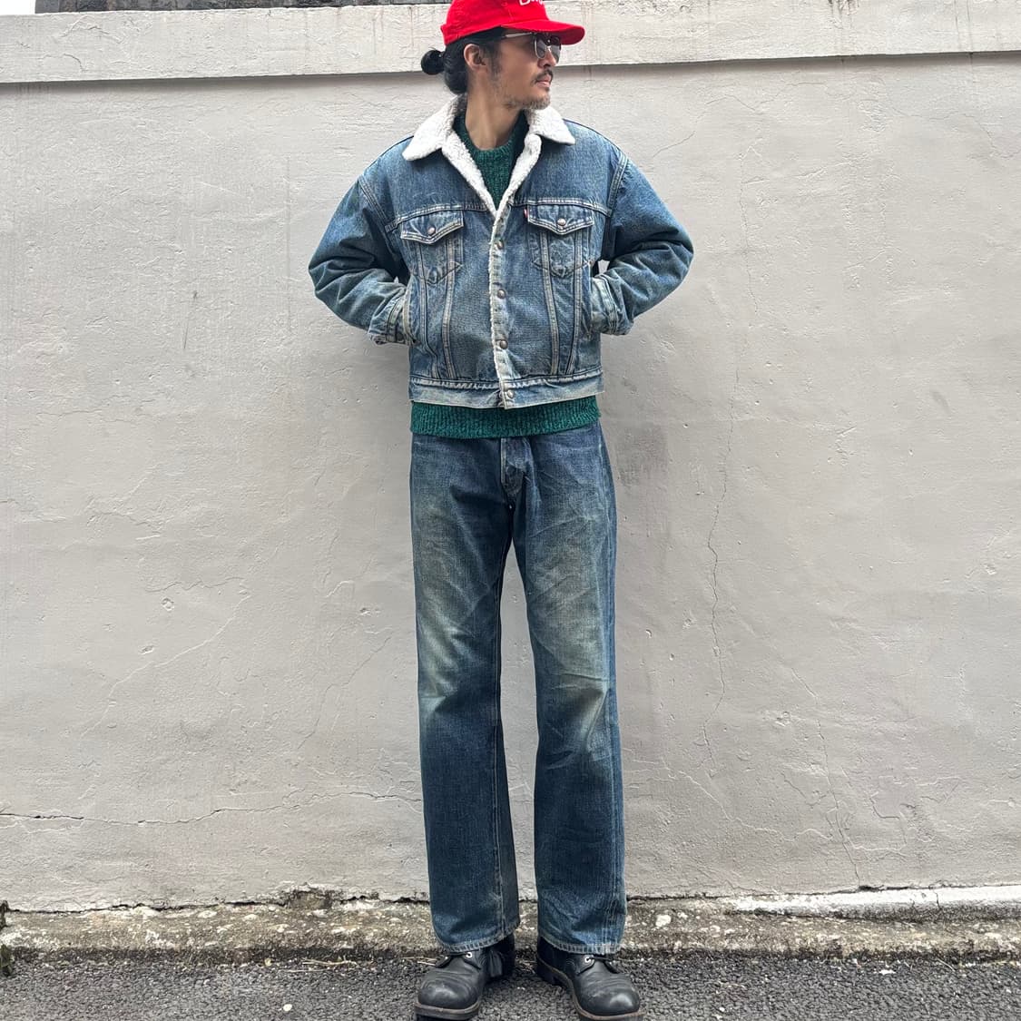 90년대 리바이스 쉐르파 자켓 상품이미지10