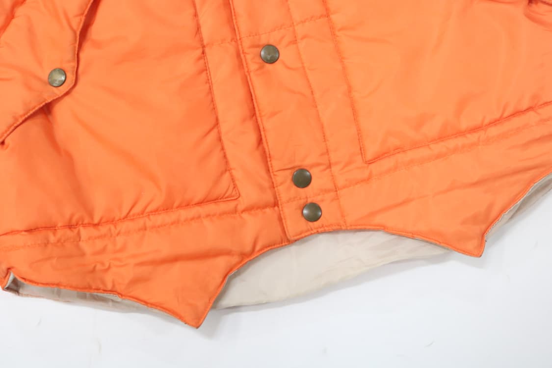 행텐 빈티지 코듀로이 요크 배색 패딩 베스트 (LL) 상품이미지5