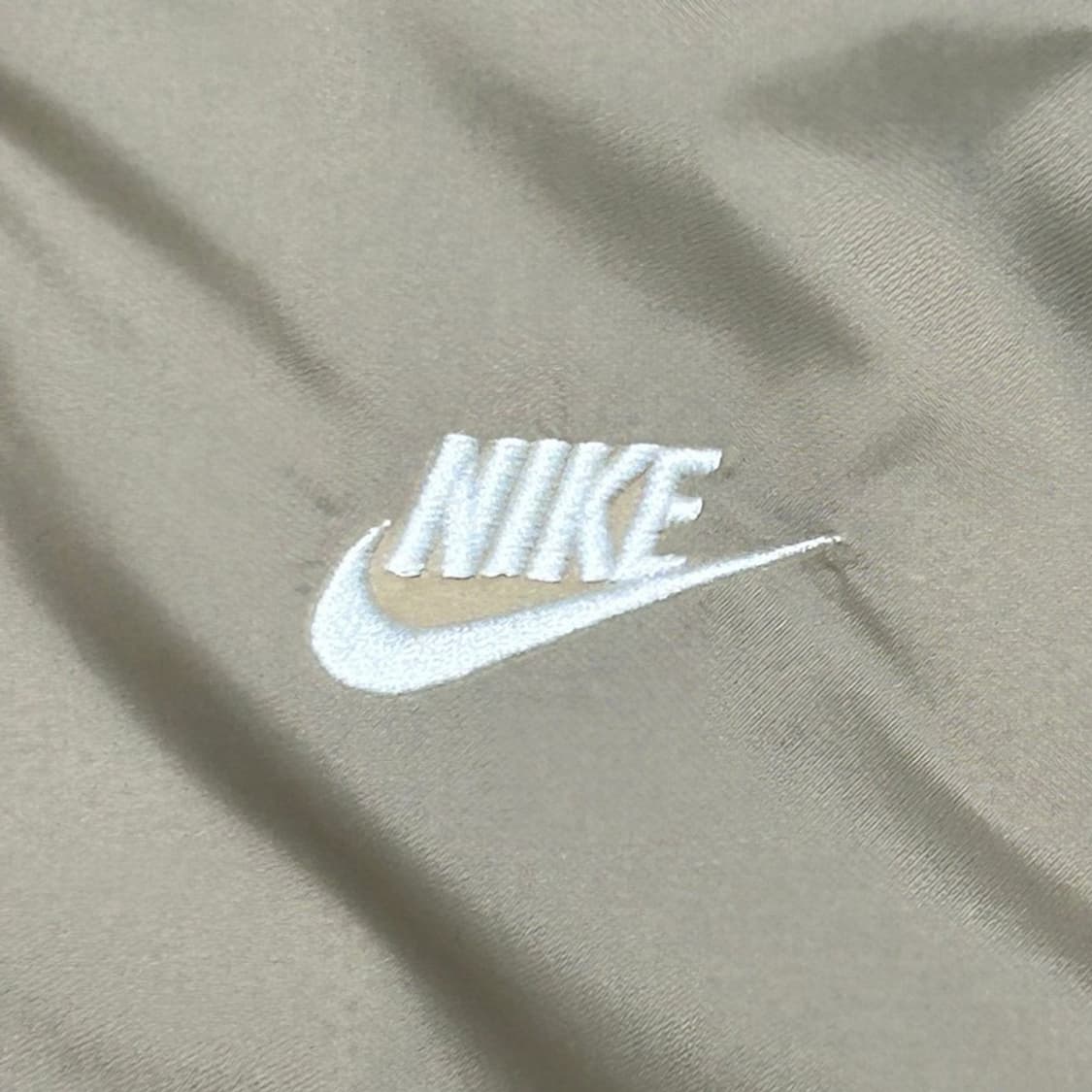 NIKE 윈드러너 우븐 아노락 바람막이 베이지 M 상품이미지2
