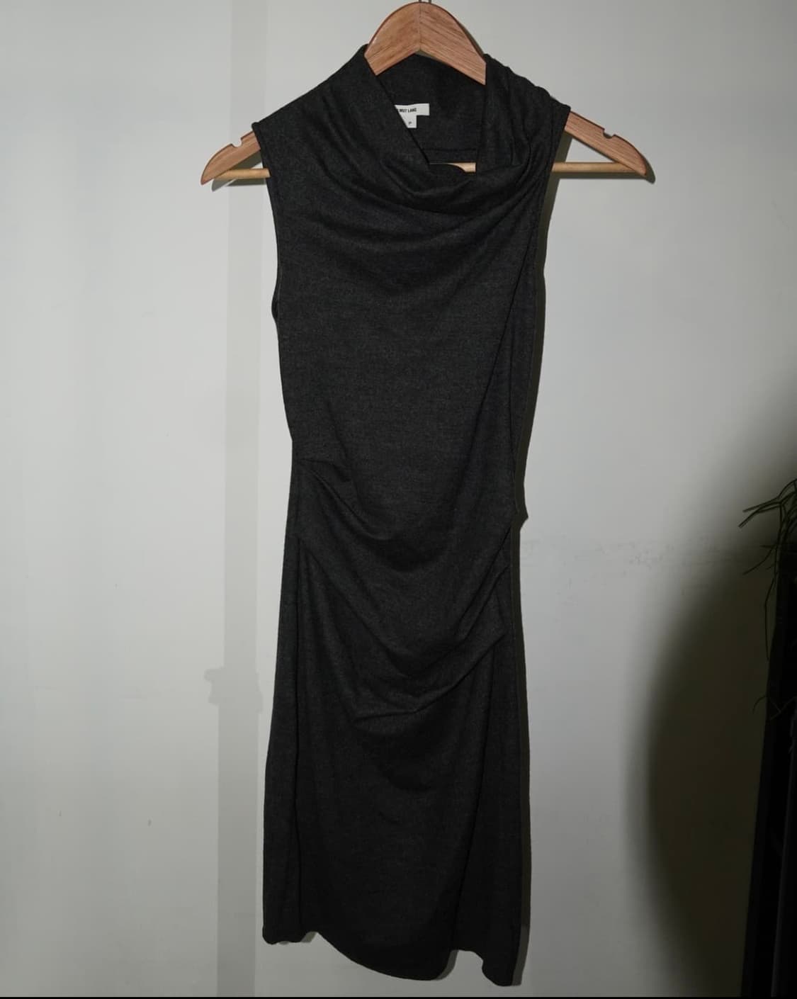 Helmutlang wrinkle mini dress 상품이미지1