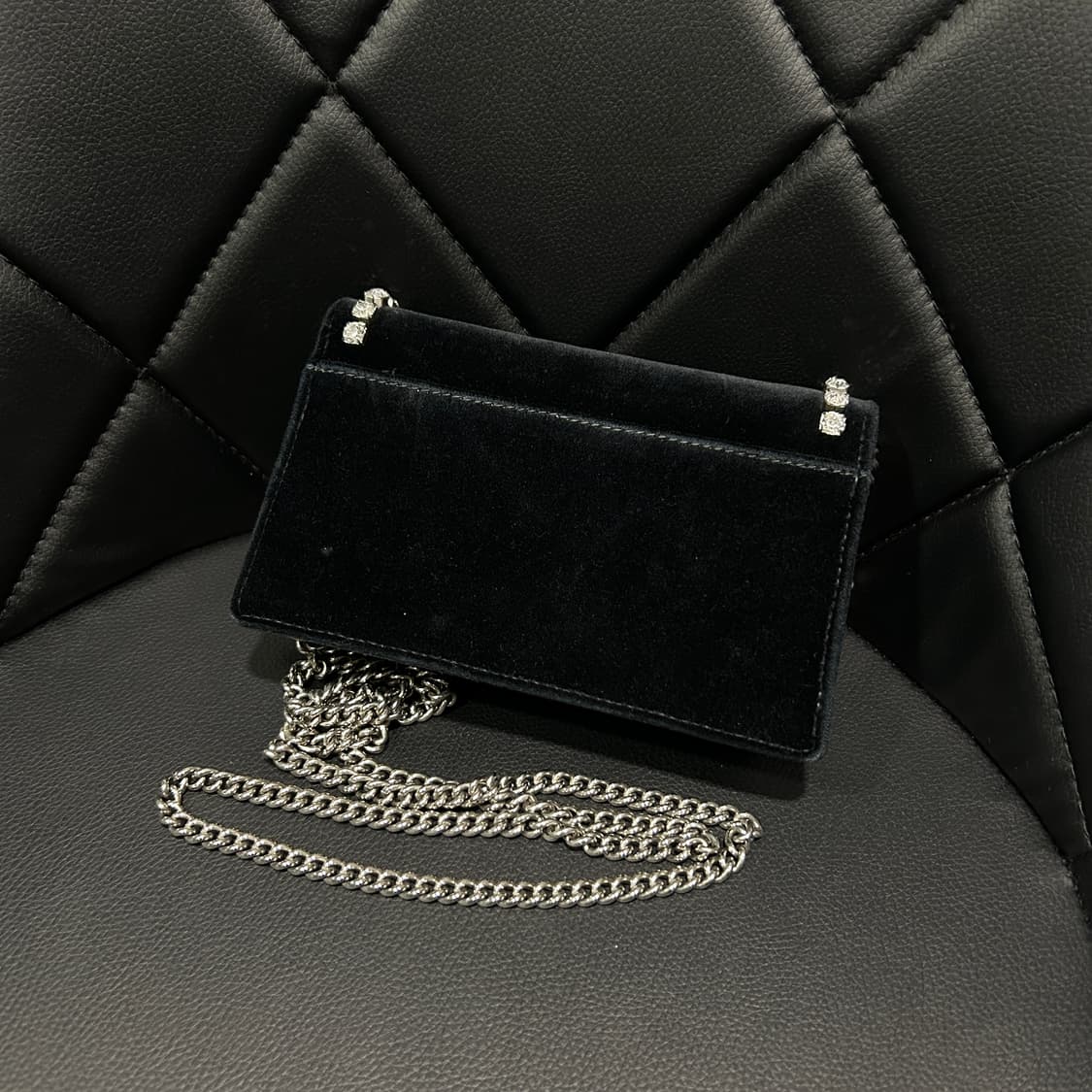 구찌 디오니소스 크리스탈 벨벳 미니 체인백 상품이미지4