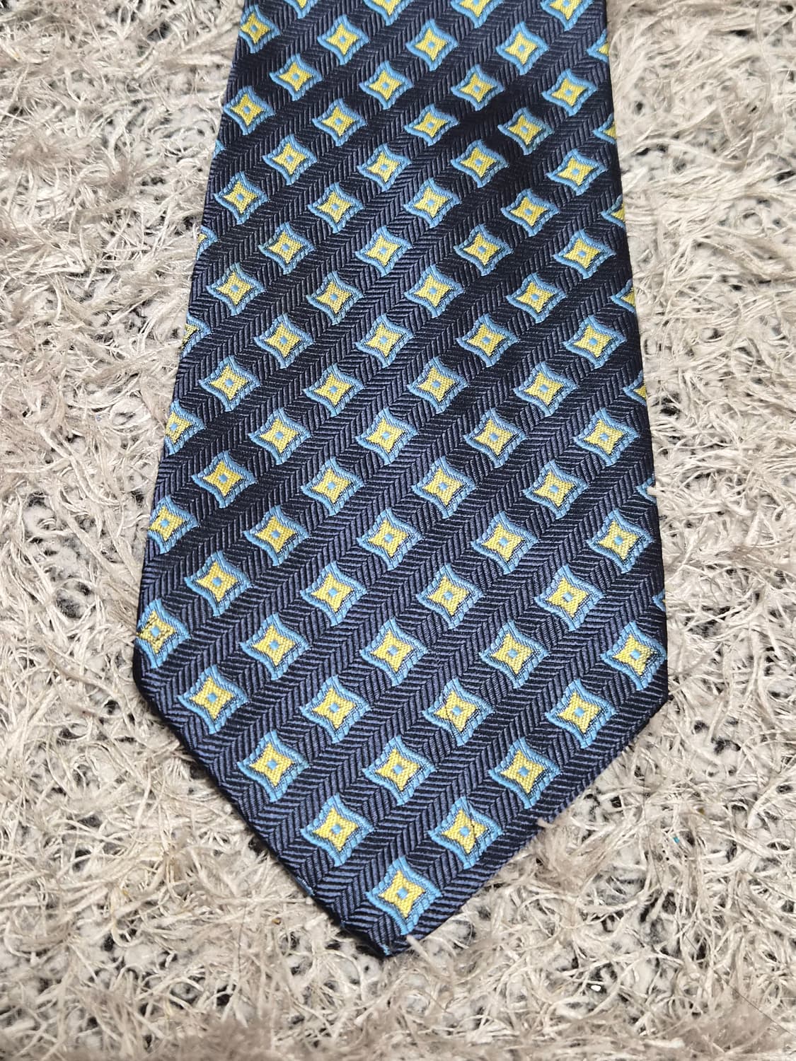 버버리Burberry 패턴 넥타이 Free - N43 상품이미지2