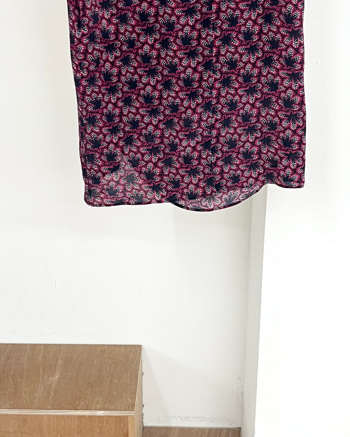 이자벨 마랑 퍼플 플로럴 프린트 랩스커트 상품이미지6