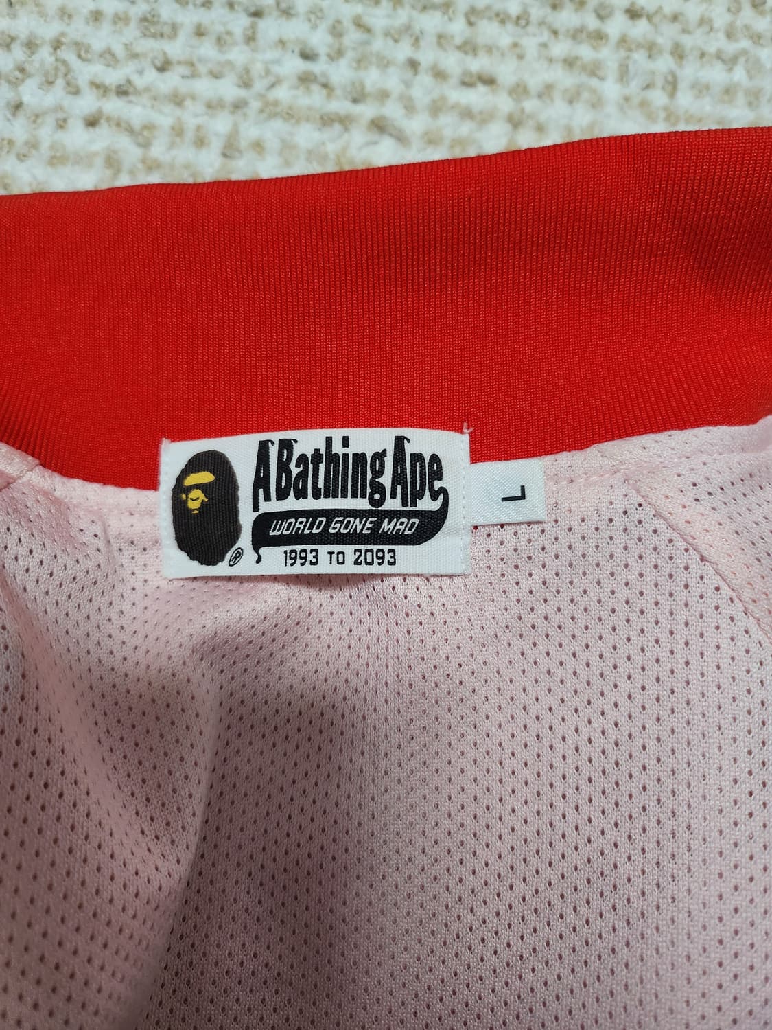 베이프 핑크 카모 자켓 상품이미지3