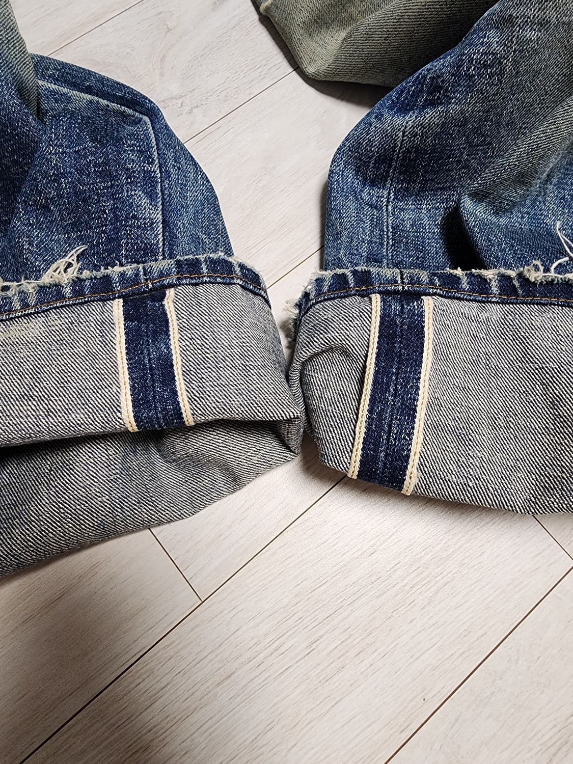 BIG JOHN Rare Jeans 레드라인 셀비지 데님 팬츠 (32) 상품이미지6