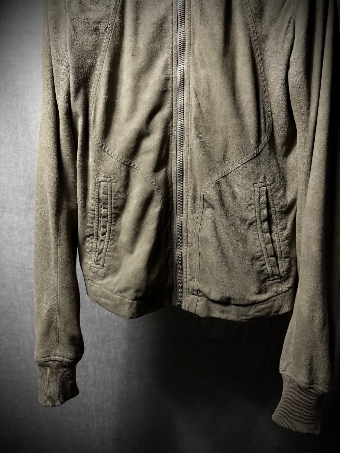Rick Owens 10FW Intarsia LeatherJacket   상품이미지4