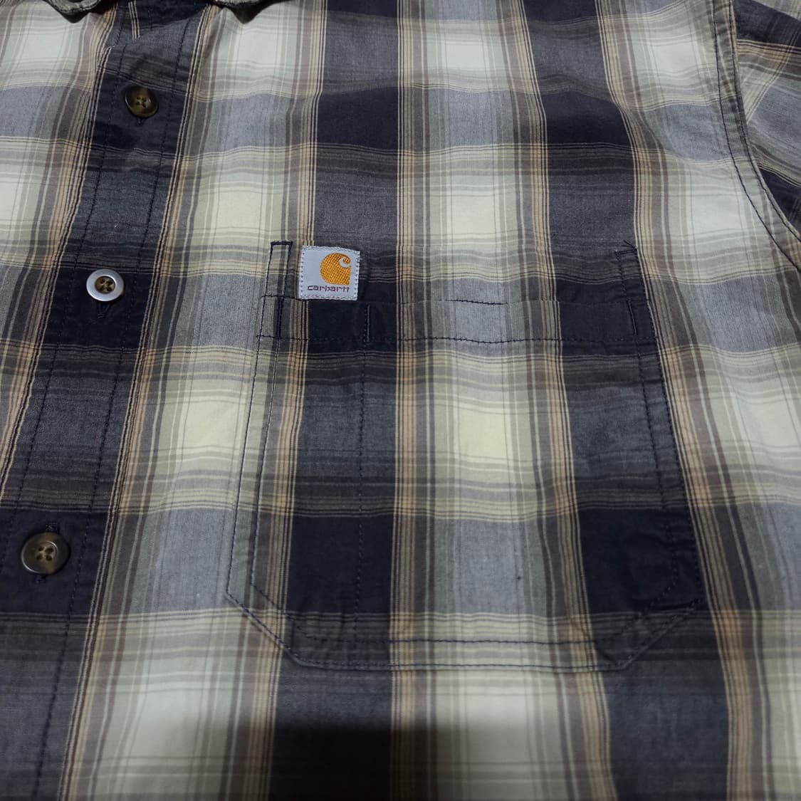 Carhartt Relaxed Fit Plaid Check Shirt 상품이미지4