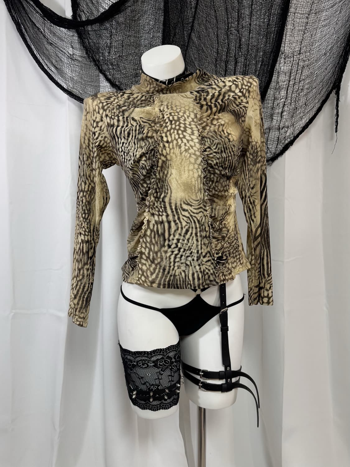 printing shirring t-shirt 상품이미지2