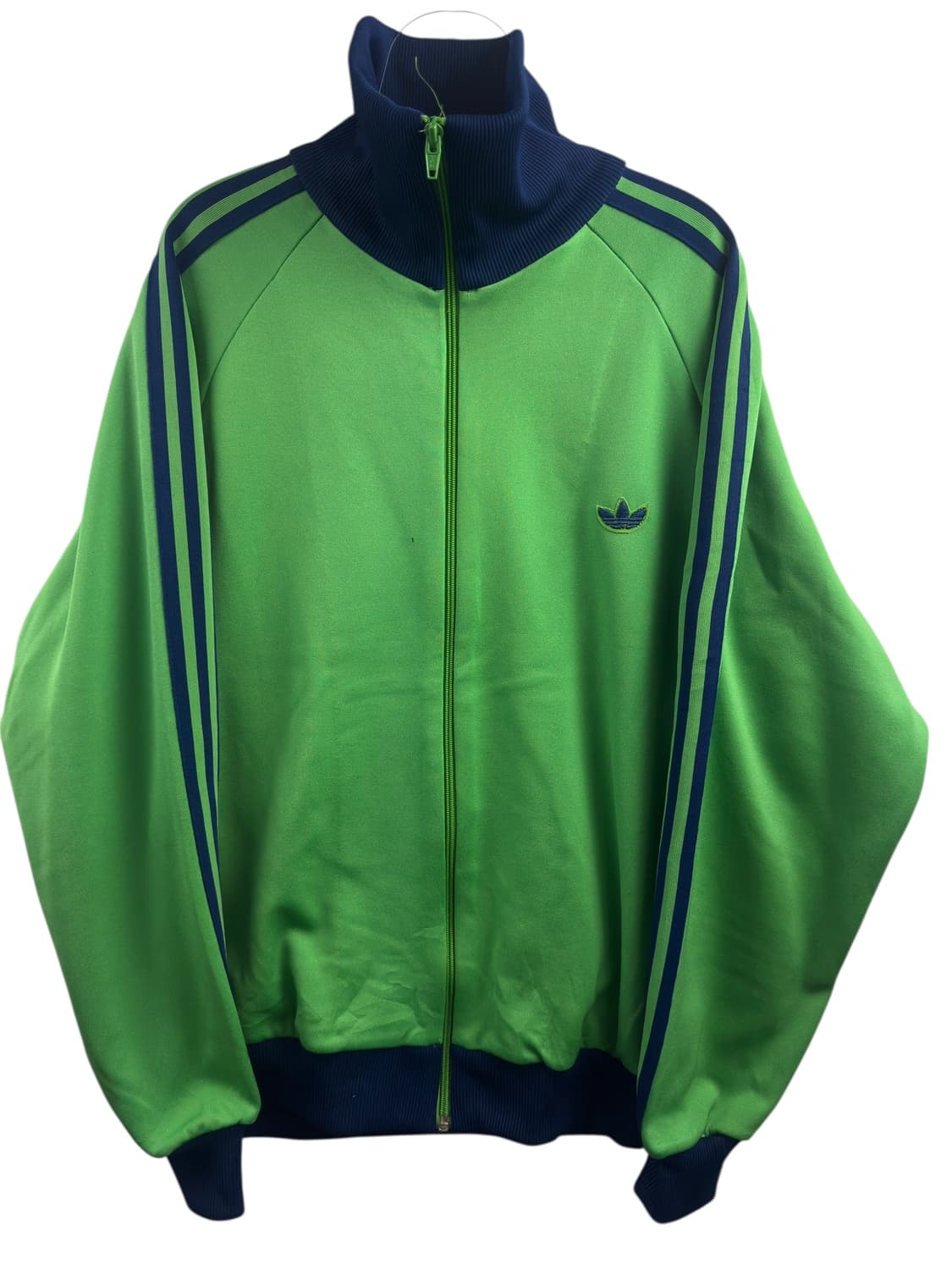 80s 아디다스 서독제 네이비그린 트랙탑져지1417 상품이미지1