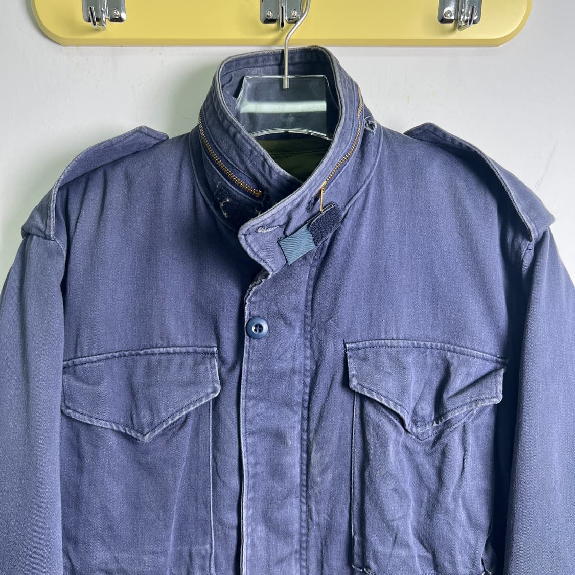 알파인더스트리 빈티지 네이비 M-65 필드 자켓 S 상품이미지4