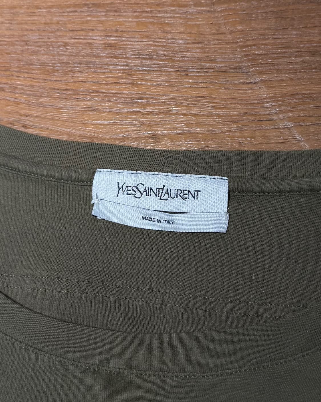 이브 생로랑 카키 스트랩 슬리브리스 상품이미지7