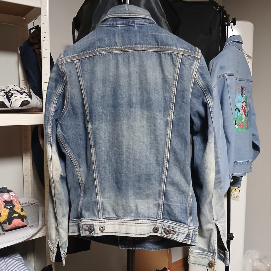 Diesel 디젤 데님 청자켓 S 90 상품이미지3