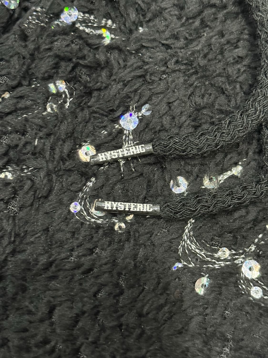 히스테릭 글래머 아카이브 해골 퍼 후드 집업 자켓 상품이미지5