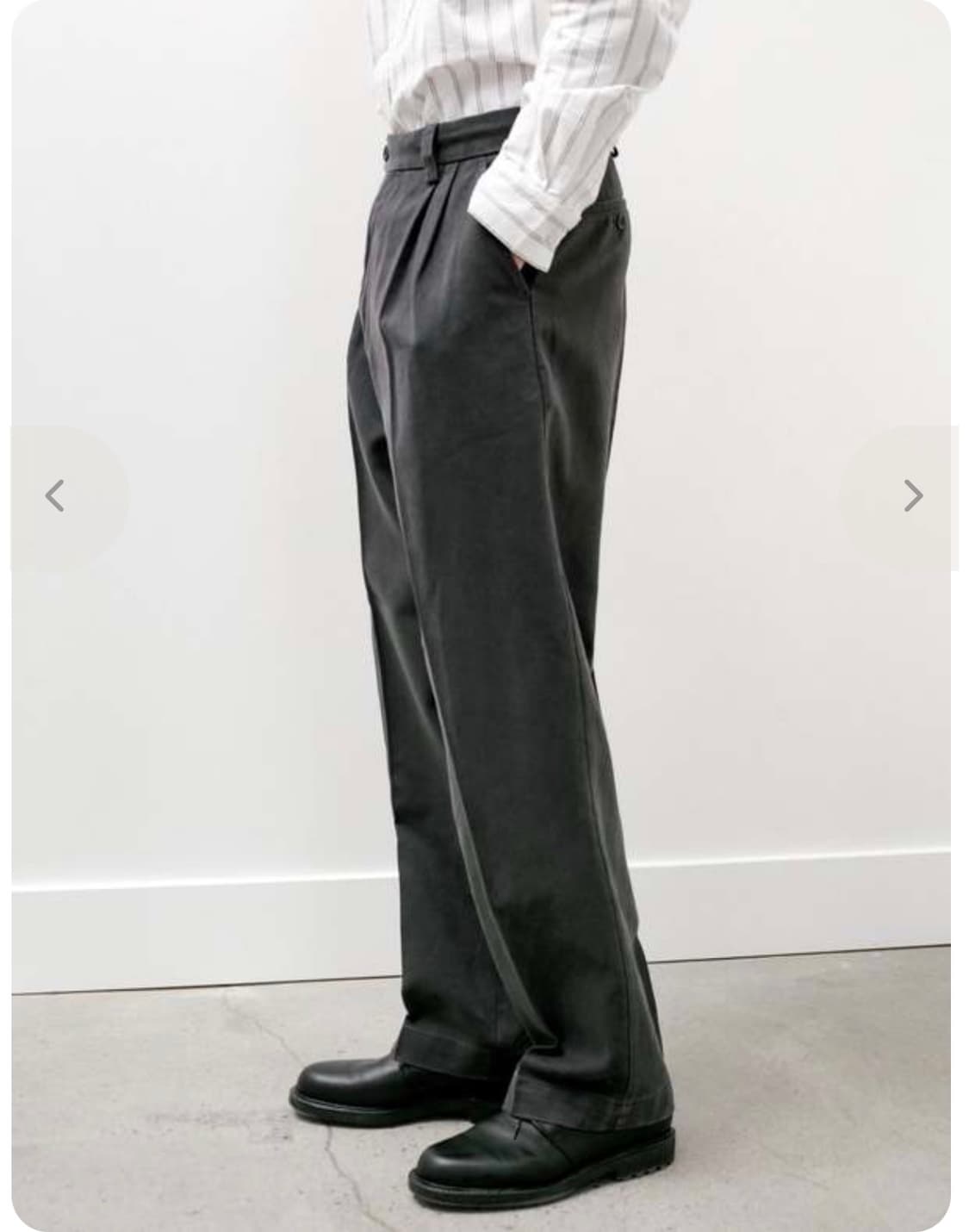 Mfpen 안트라사이트 classic trouser  상품이미지5