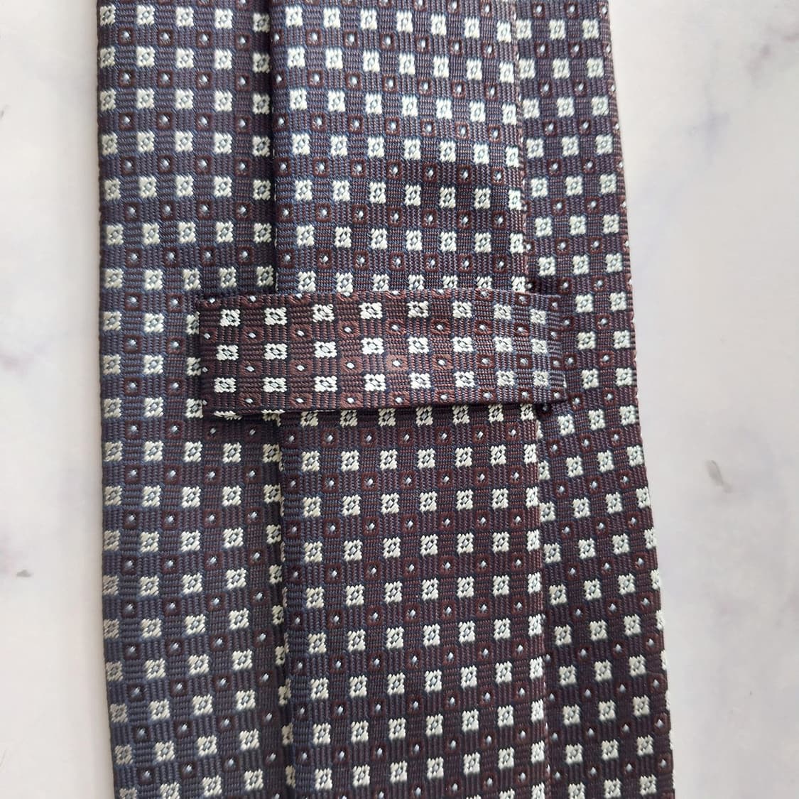 빨질레리 실크 마이크로 패턴 넥타이 8.6cm A+등급 K2150 상품이미지10