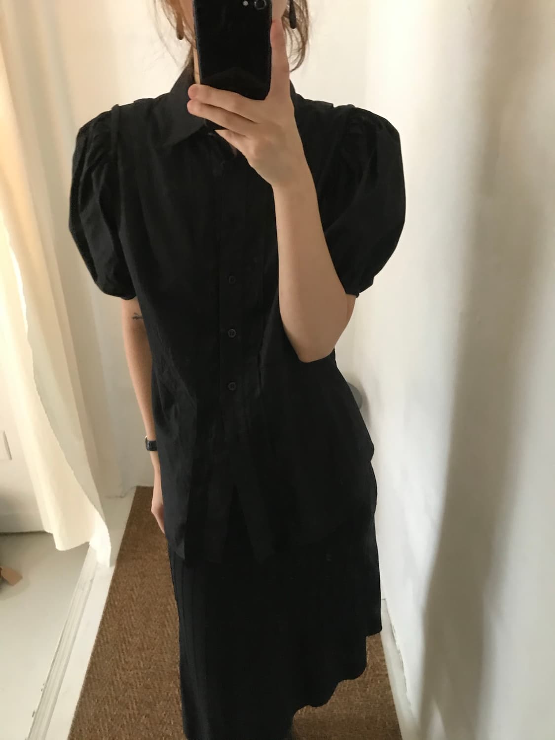 black puff blouse 상품이미지8