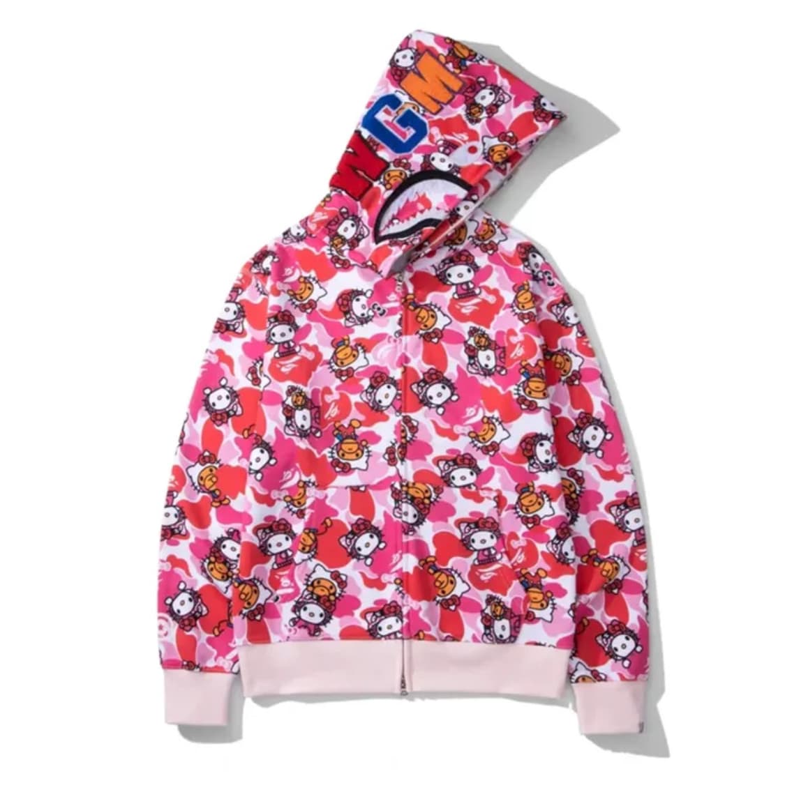 베이프 헬로키티 후드집업 상품이미지2