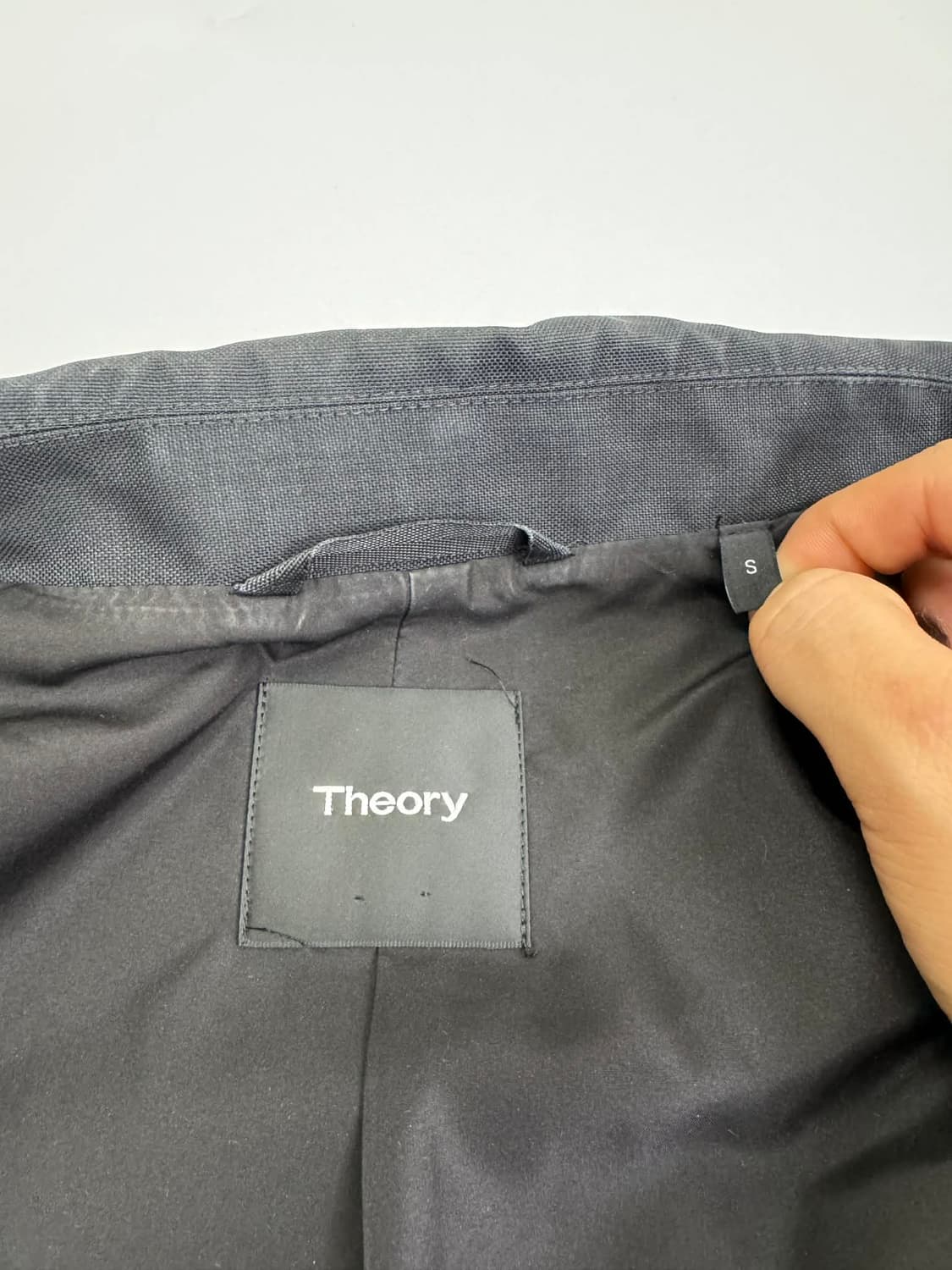 [S] 띠어리 매장판 나일론 블루종 집업 자켓 상품이미지6