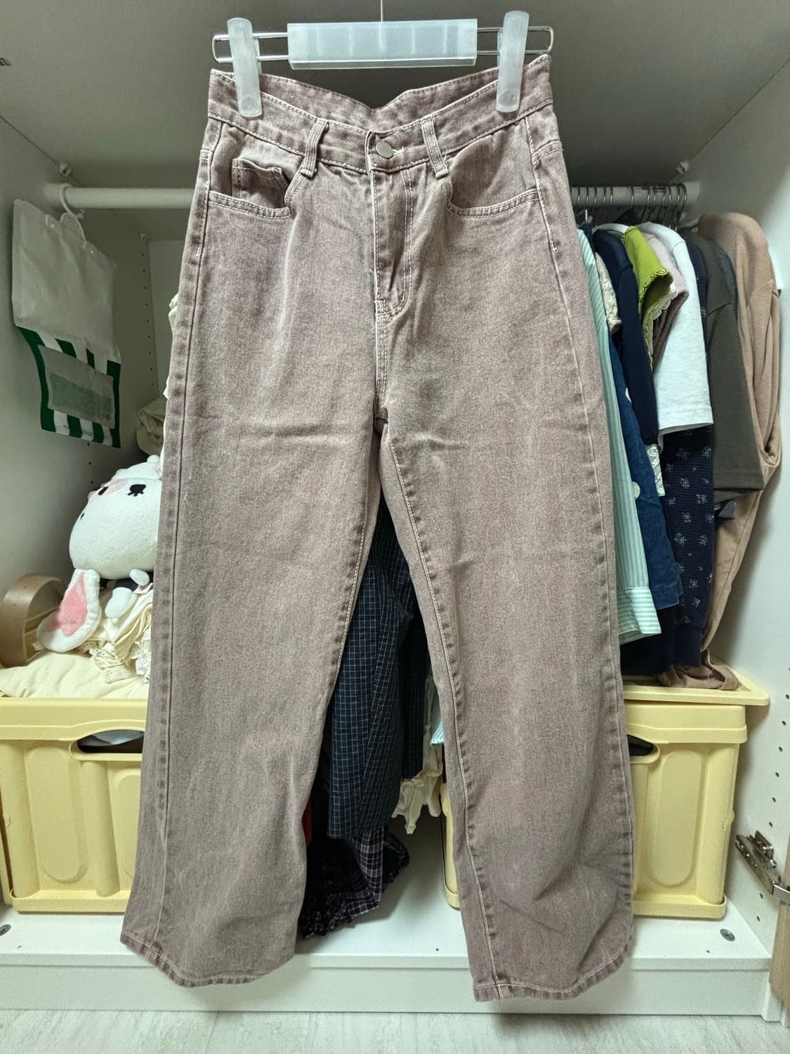 샵페어리 washed stitch cotton pants 상품이미지1