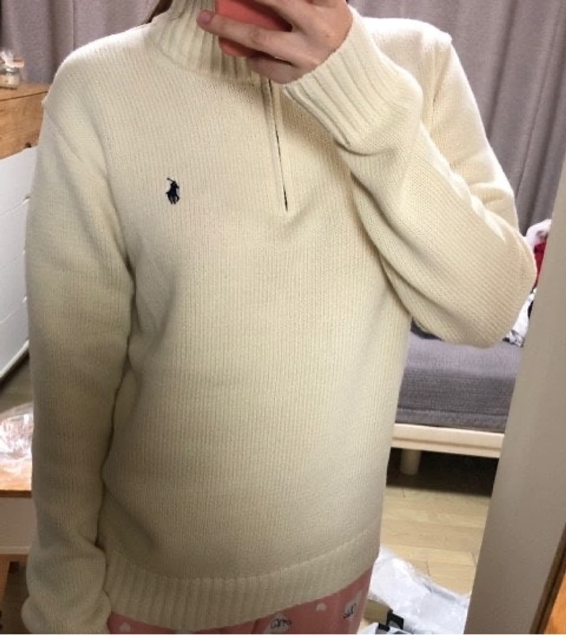 폴로 정품 반집업 니트 스웨터 상품이미지1