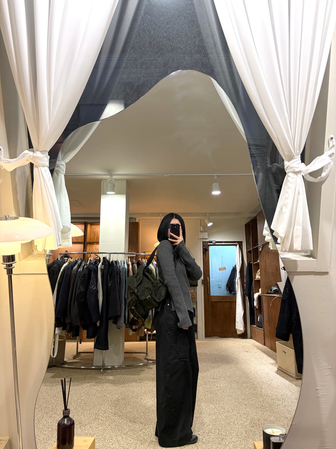 PRADA 프라다 투포켓 리나일론 백팩 상품이미지3