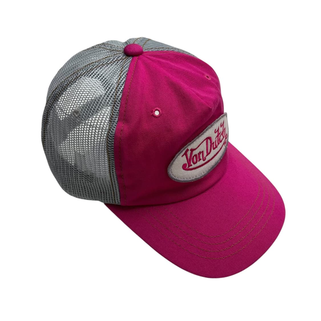  본더치 y2k 핑크배색 볼캡 상품이미지6