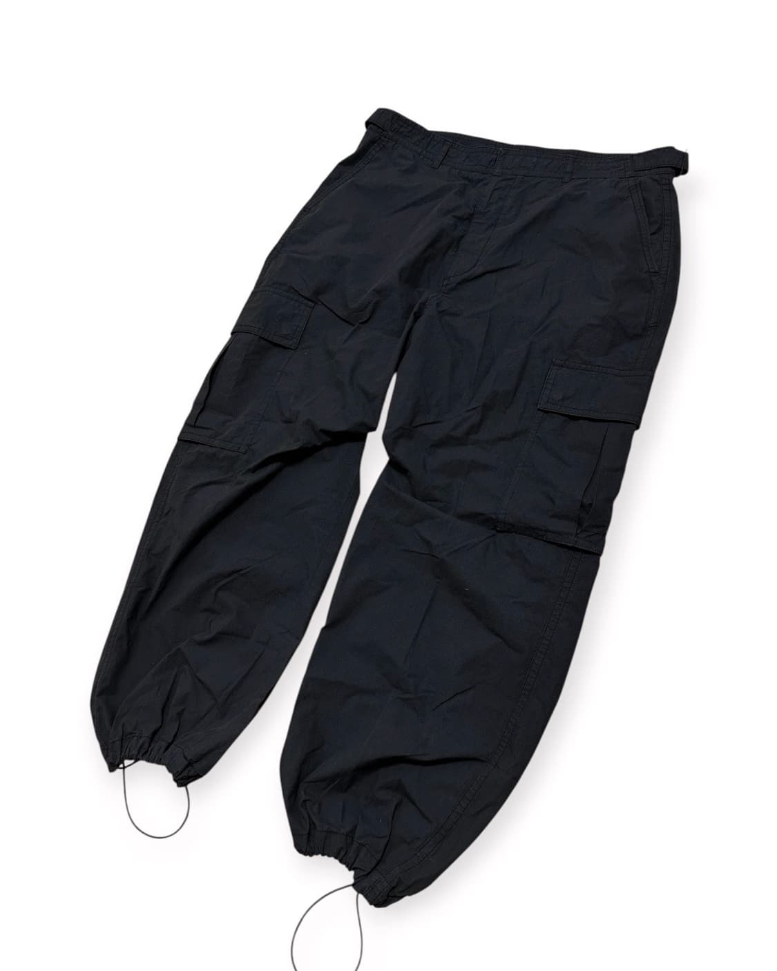 Juun.j 준지 블랙 카고 조거팬츠 상품이미지2