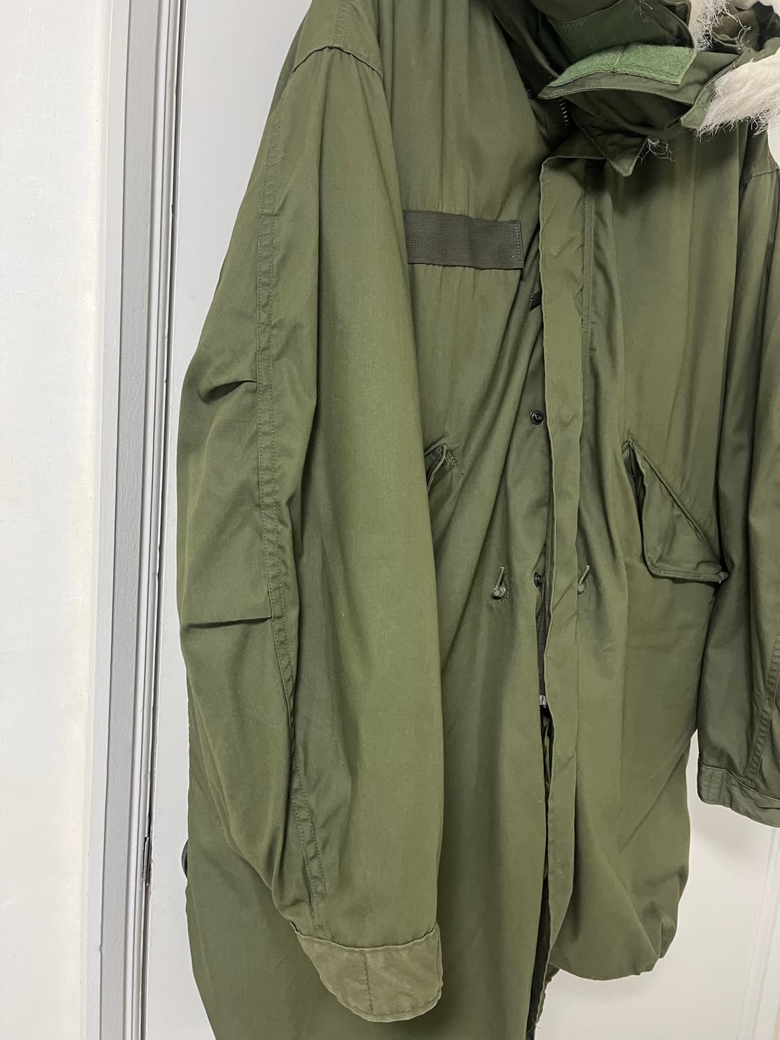 [S] 미군 OG 데드스탁 M65 피쉬테일 개파카 모즈코트 상품이미지2