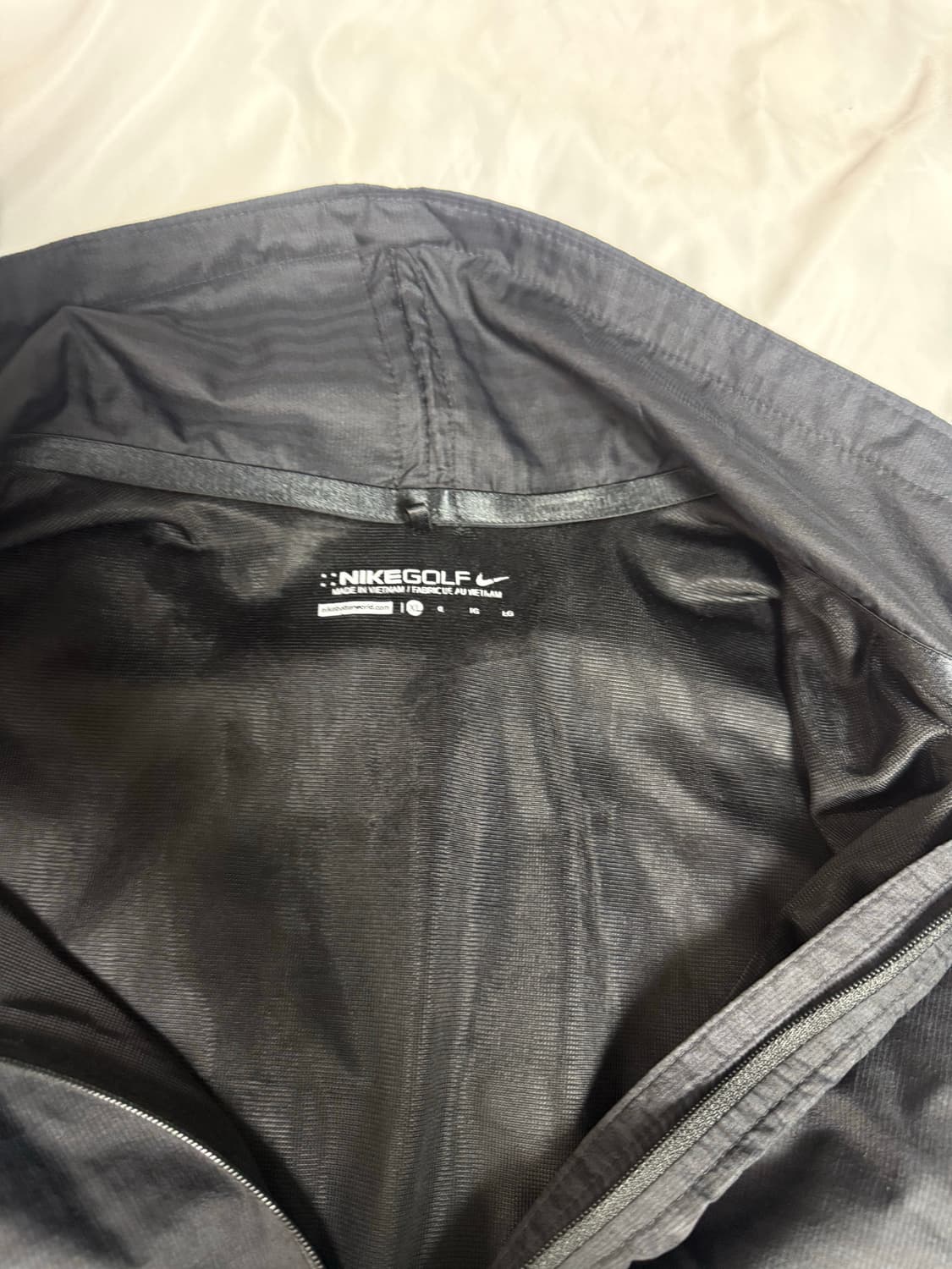 Nike Golf Black Windbreaker Jacket XL 상품이미지3