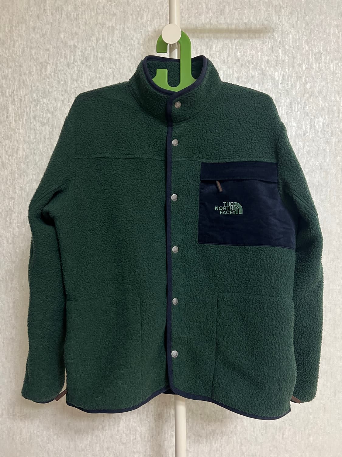 The North Face Snap Fleece Jacket - Dark 상품이미지1