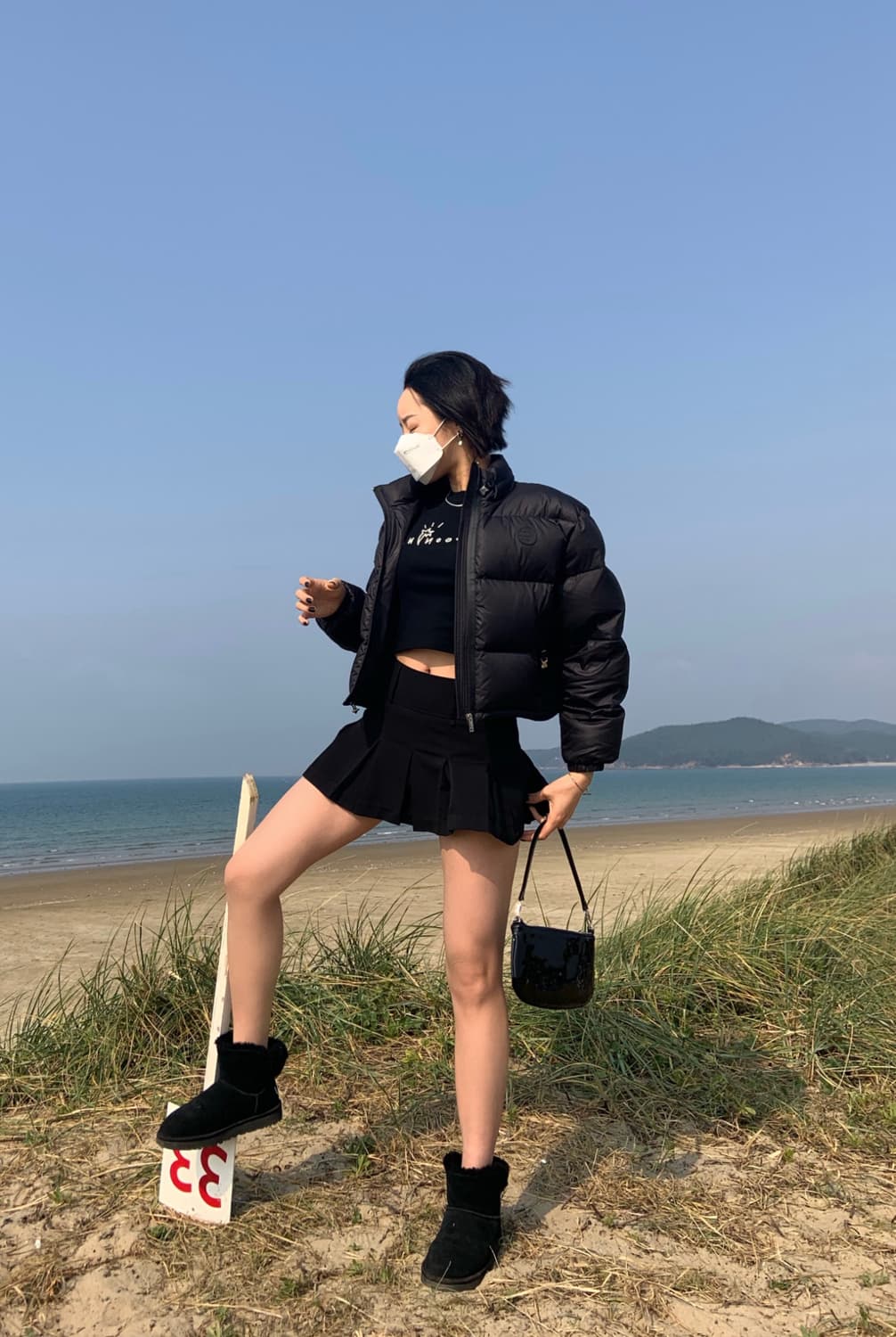 Spooning 스푸닝 플리츠 미니 스커트 (현 글로니) 상품이미지3