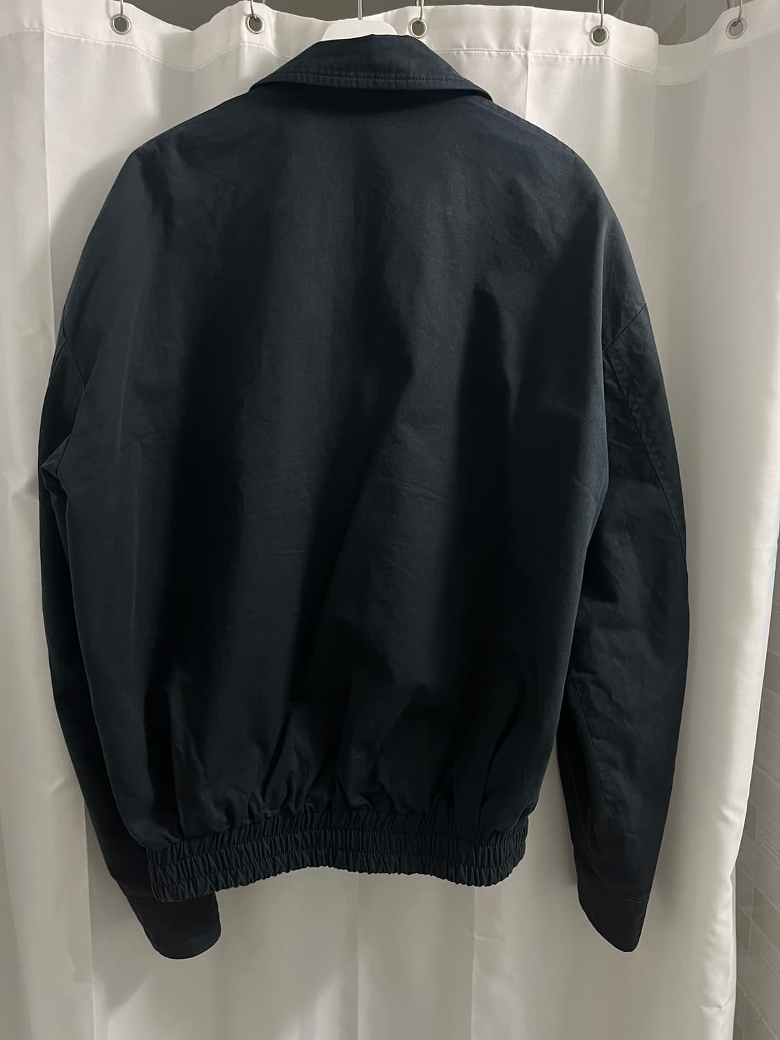 포저 poszer 코튼 블루종 자켓 네이비 상품이미지5