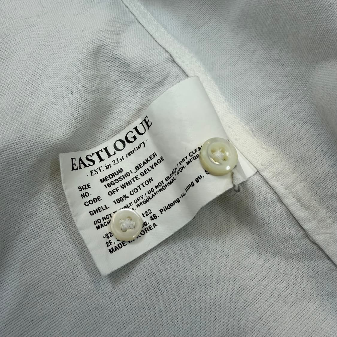 EASTLOGUE x BEAKER 이스트로그 비이커 셔츠  상품이미지6