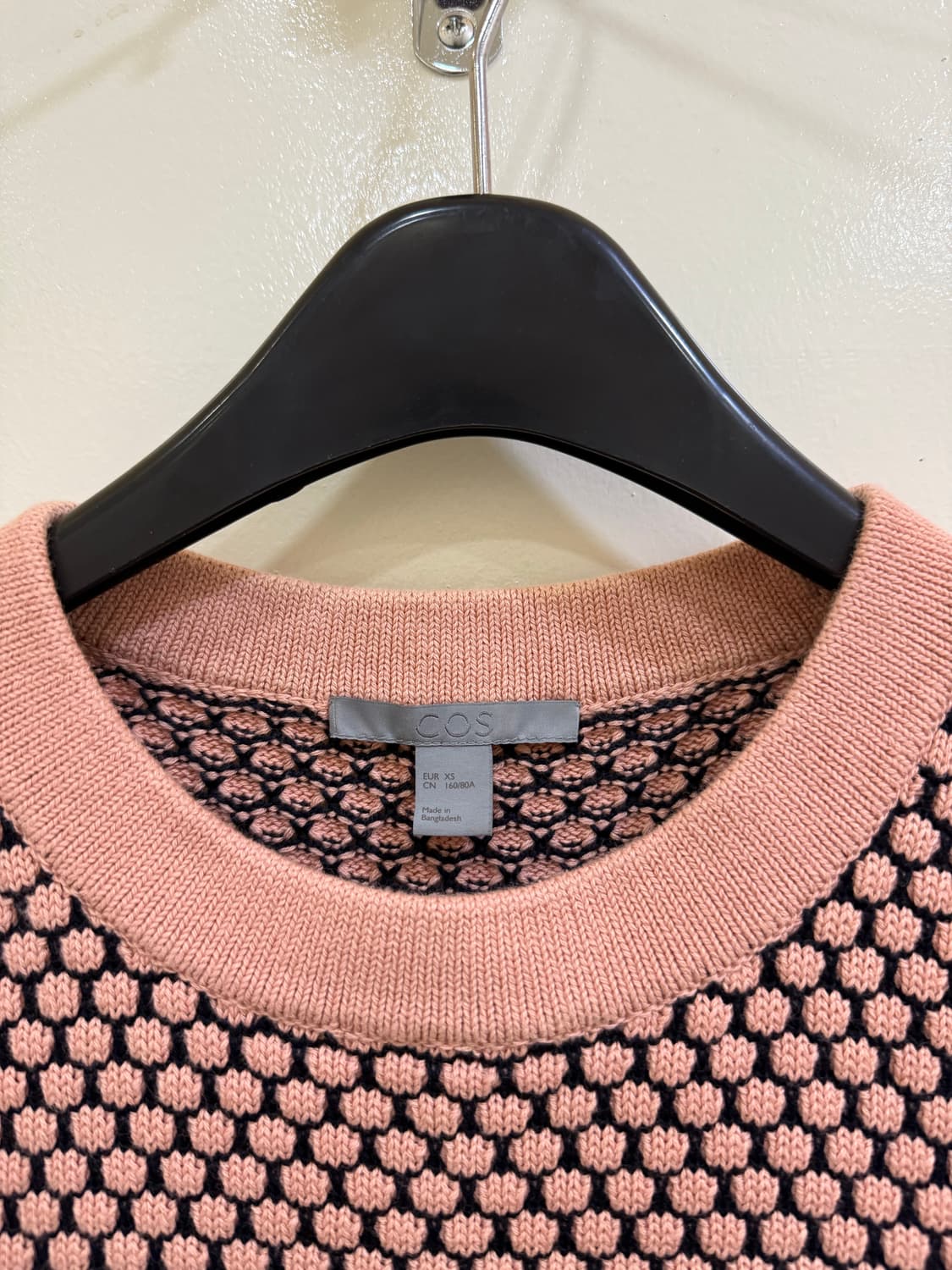 코스 cos 앰보 니트 반팔 정품 상품이미지4