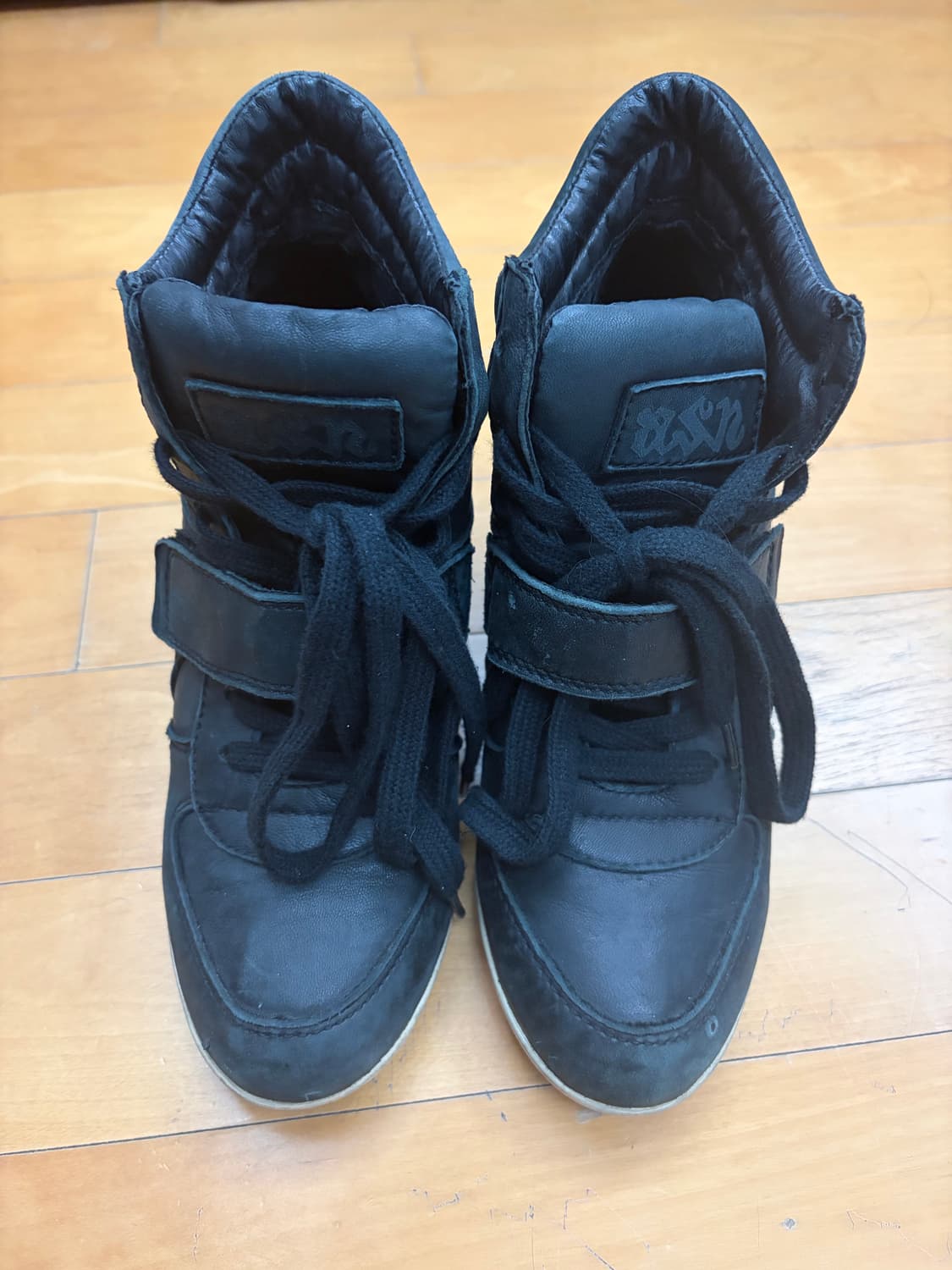 아쉬 ash 웨지 스니커즈 37사이즈 차콜 상품이미지1