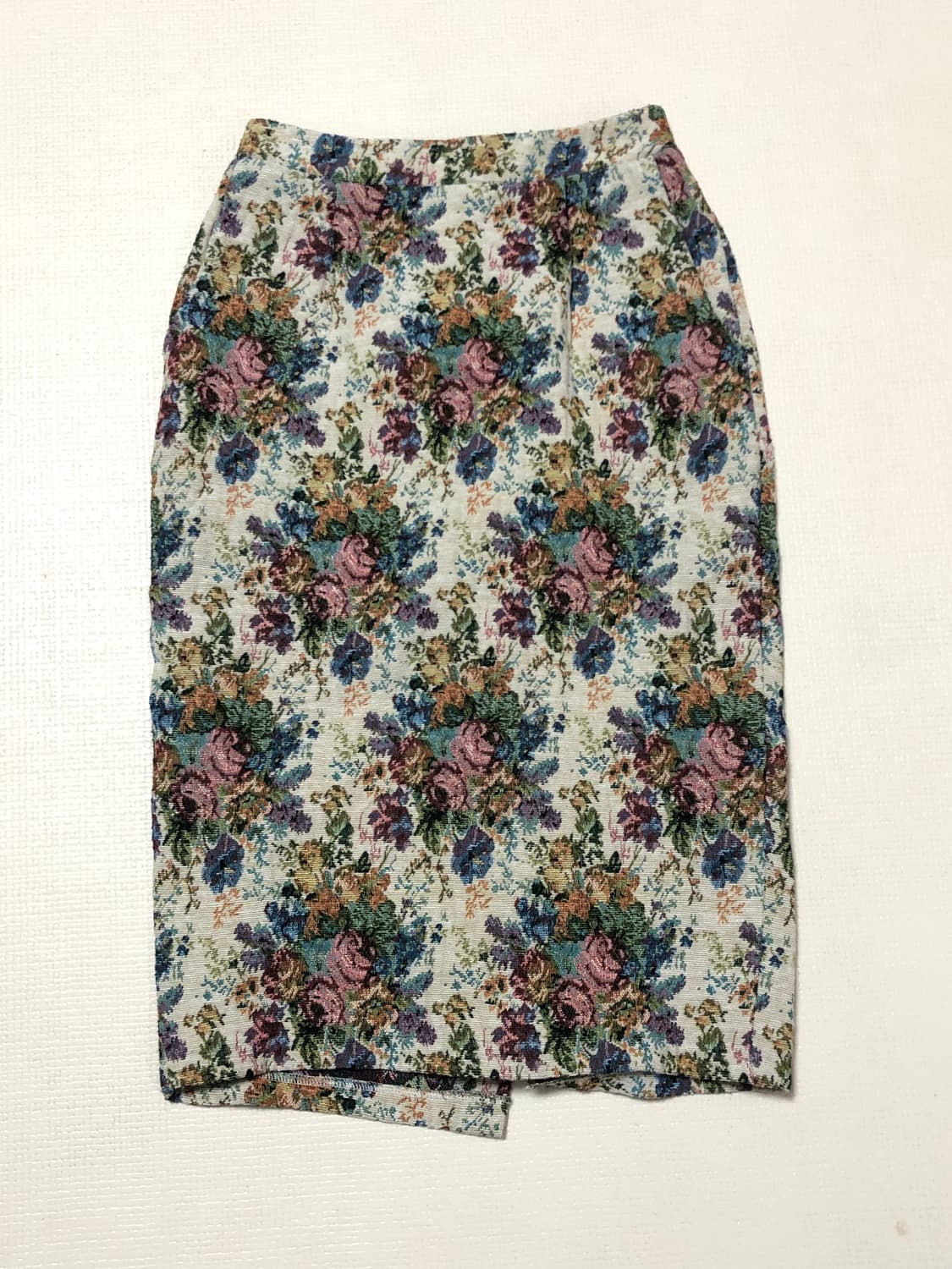 빈티지 베이지 자카드 스커트 상품이미지9