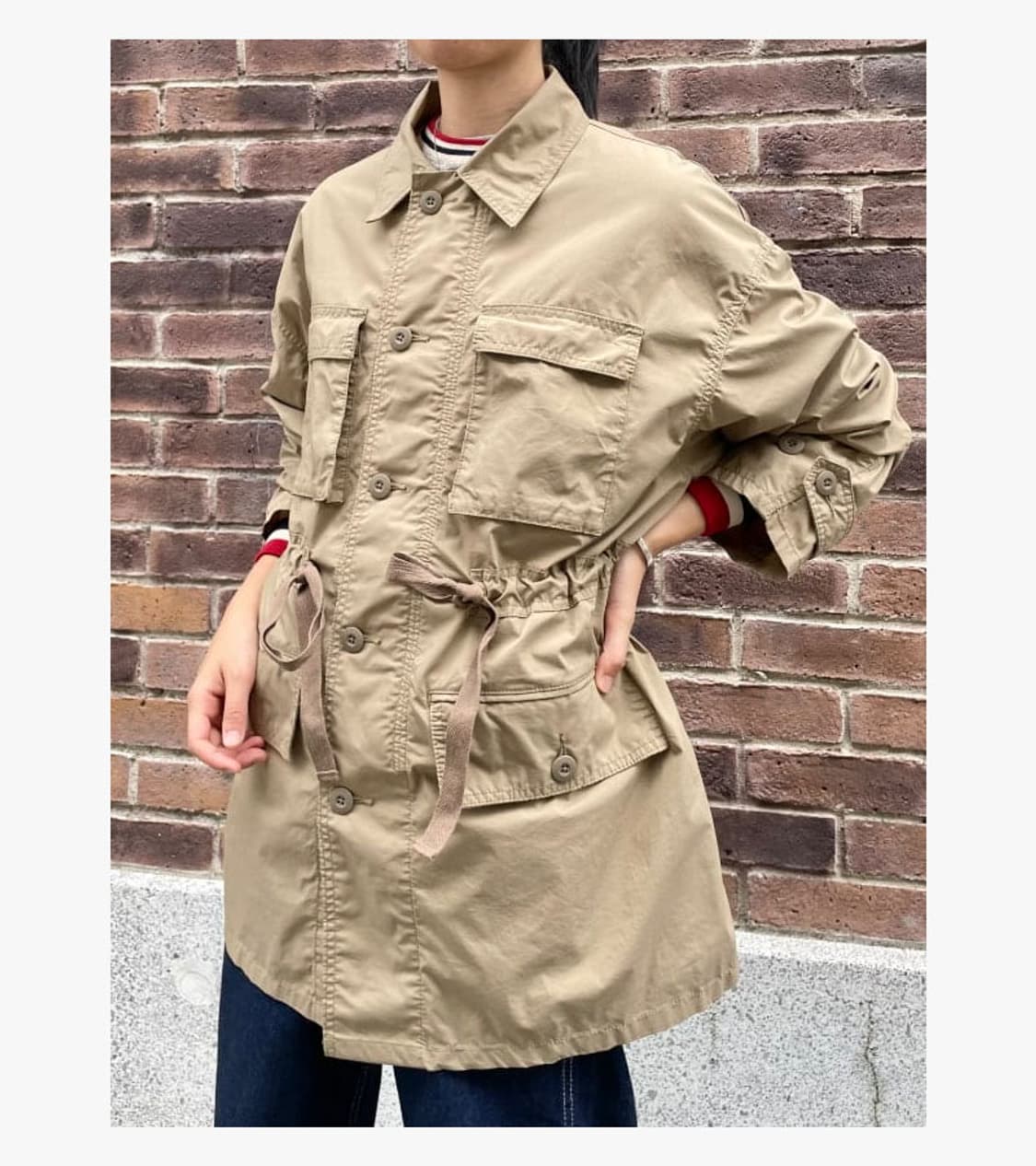 BEAMS BOY - 24FW SOLOTEX MILITARY JACKET 상품이미지3