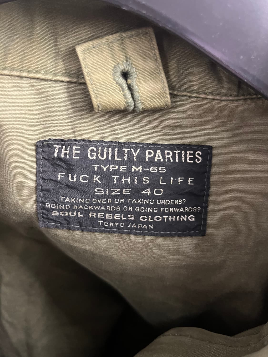 WACKO MARIA Guilty Parties M-65  상품이미지6