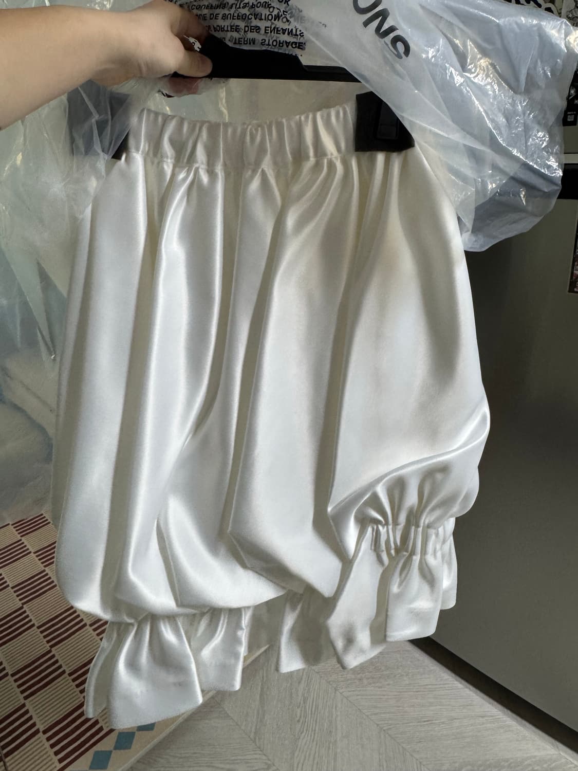 꼼데가르송 밴딩스커트 상품이미지1