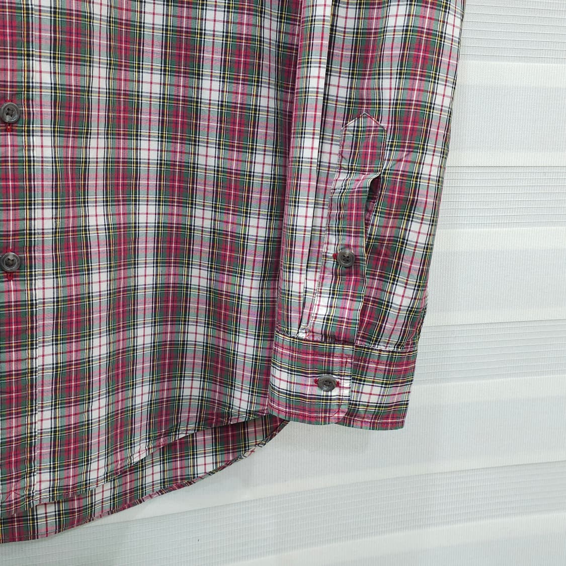 랄프로렌 슬림핏 체크 셔츠 - XL 상품이미지4