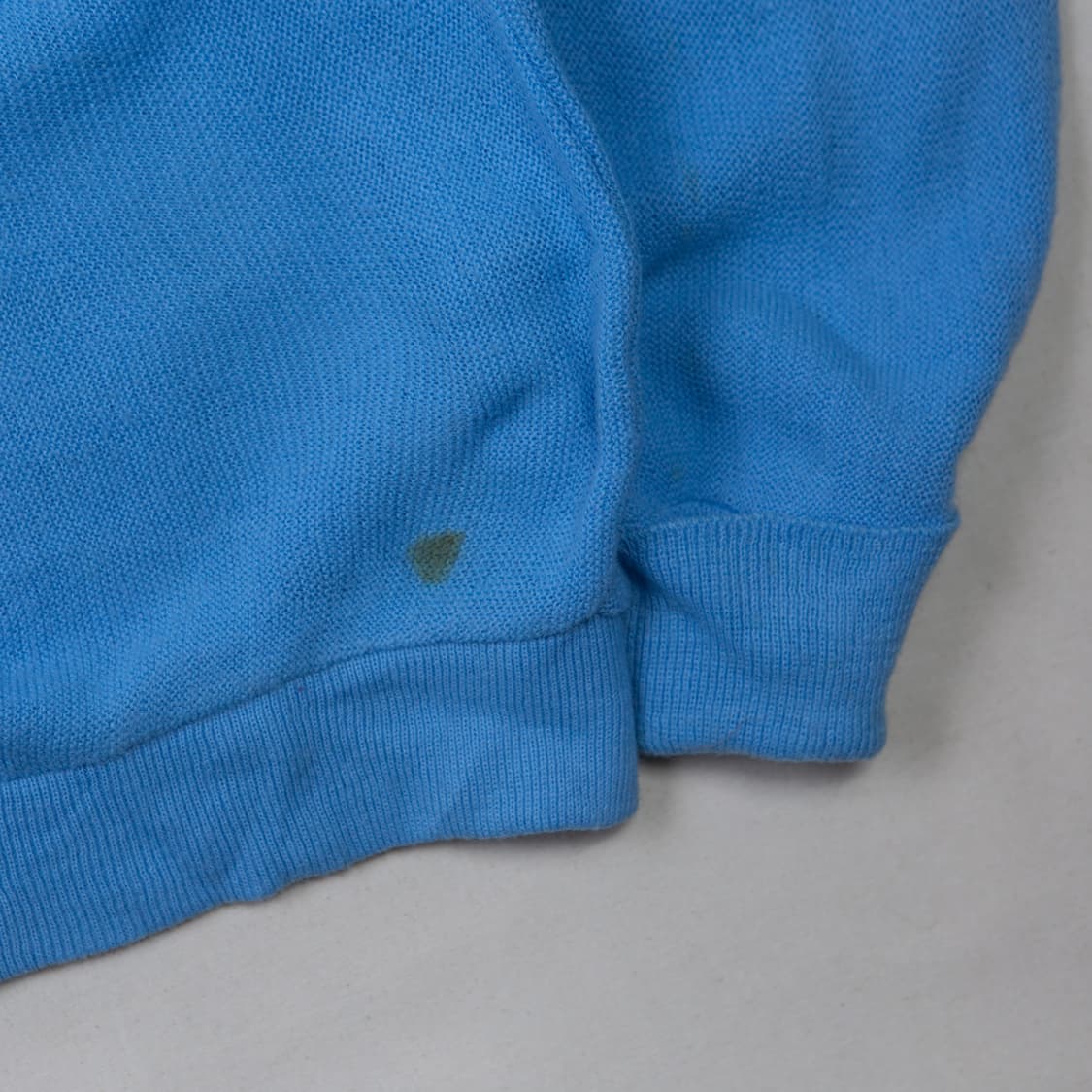 60s IZOD 라코스테 아크릴 가디건 스카이블루 상품이미지5