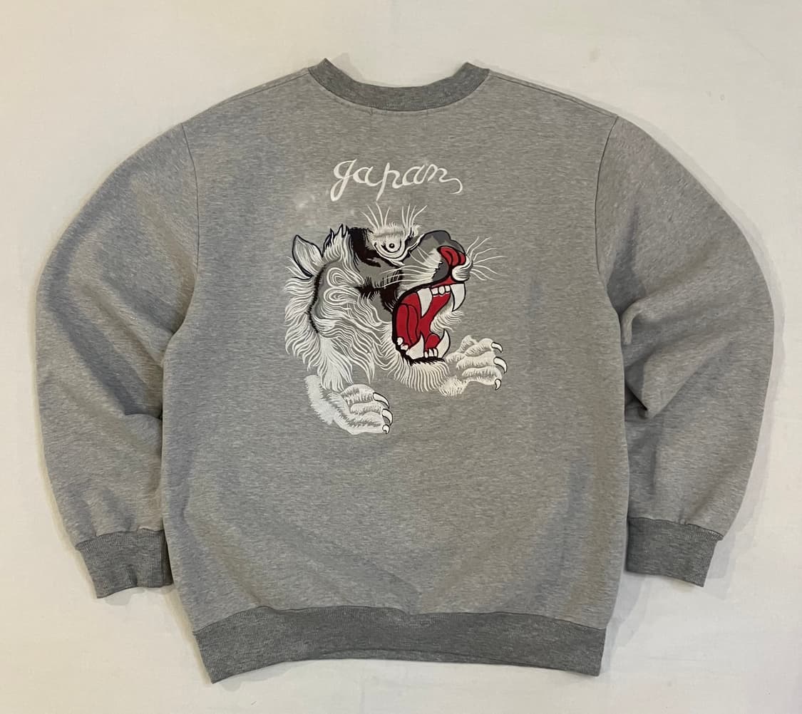 테일러 토요 재팬 백호 스카쟌 스웻셔츠 맨투맨 상품이미지1
