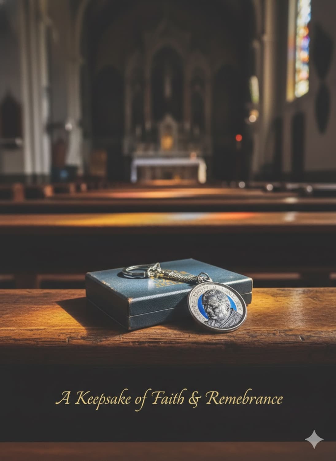 바티칸 요한 바오로 2세 교황님 키링 판매합니다 상품이미지1