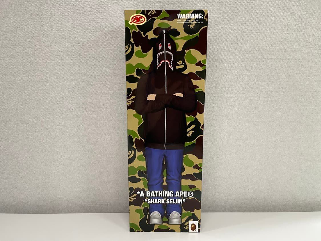 베이프 샤크 세이진 피규어 블랙 BAPE 상품이미지3